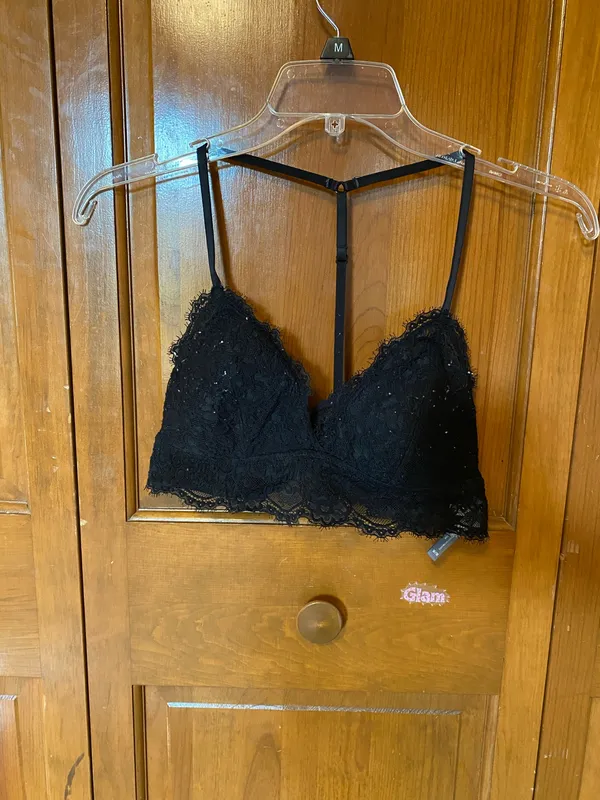 Black Aerie Lace Bralette - Image 3