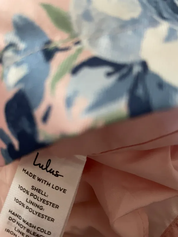 Lulus Soiree Darling Pink Floral Bow Off-the-Shoulder Mini Dress - Image 11