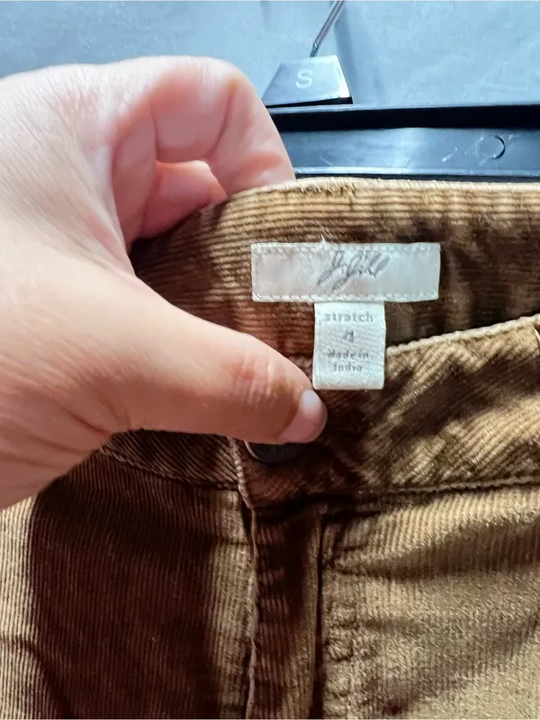 J. Jill Corduroy Pants in Warm‎ Brown - Image 2
