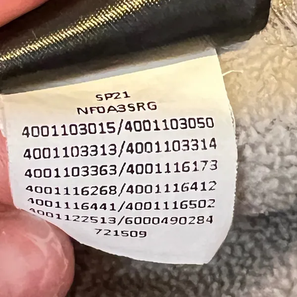 1206 | The North Face Heathered Grey‎ Full Zip Fleece Hoodie Womens S - Image 7