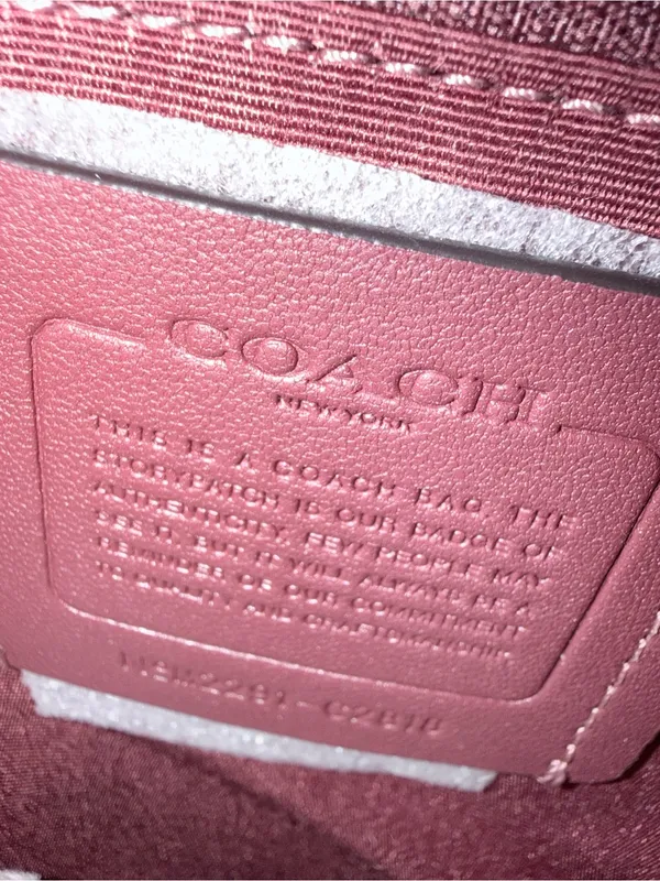 Authentic Coach Val Duffle Bag in Red Pebbled Leather Crossbody Shoulder Bag - Image 4