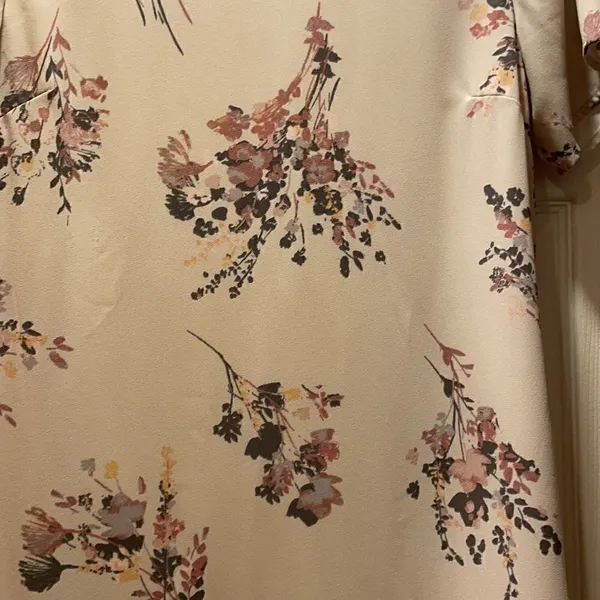 Anthropologie Leith Floral Sheath mock neck dress - Image 2