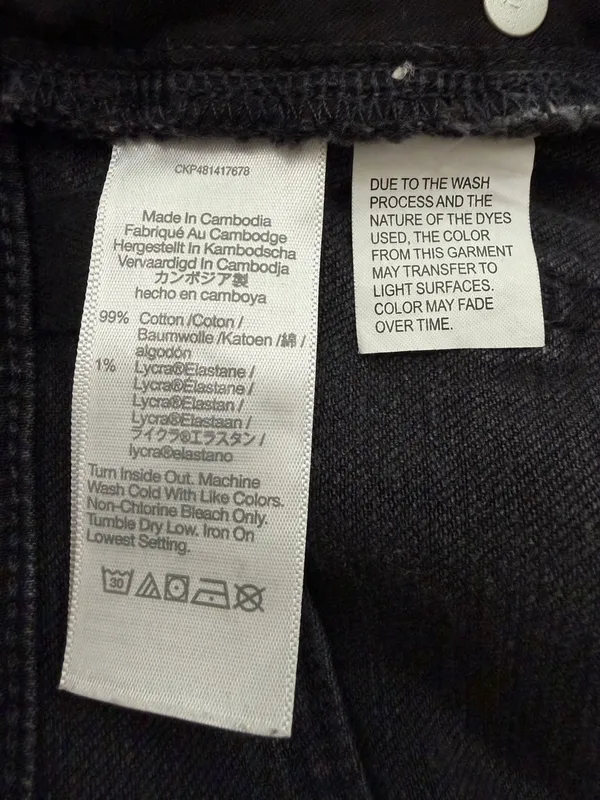 Madewell Black Curvy 90's Straight Women's Jeans, Size 29 - Image 12