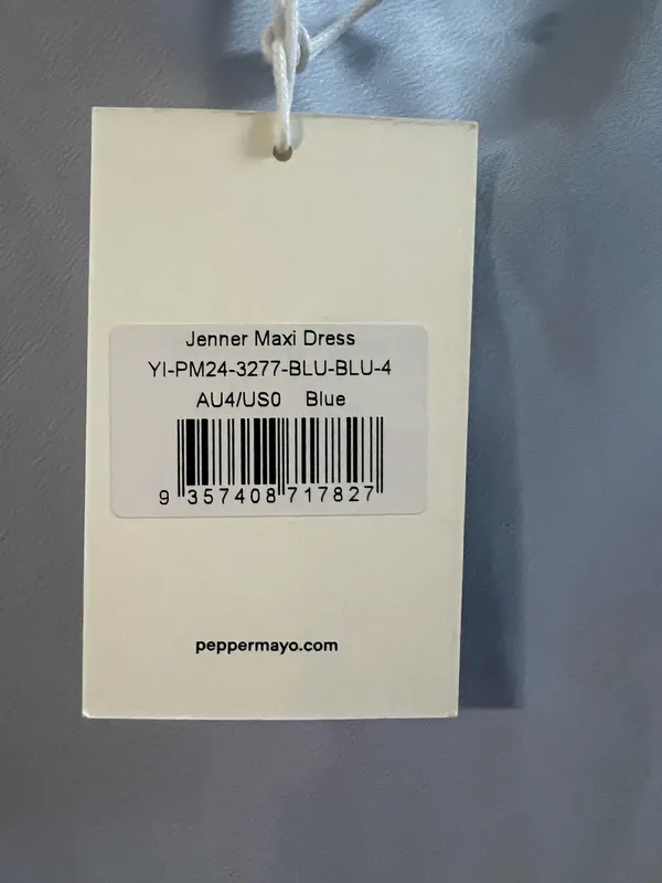Peppermayo Blue Maxi Dress - Image 5