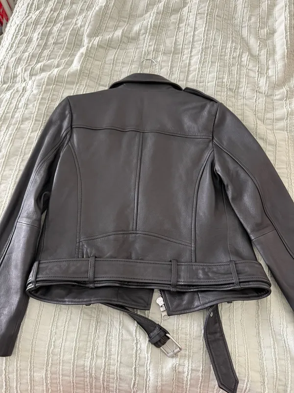 Antonio Melani Leather Jacket - Image 3