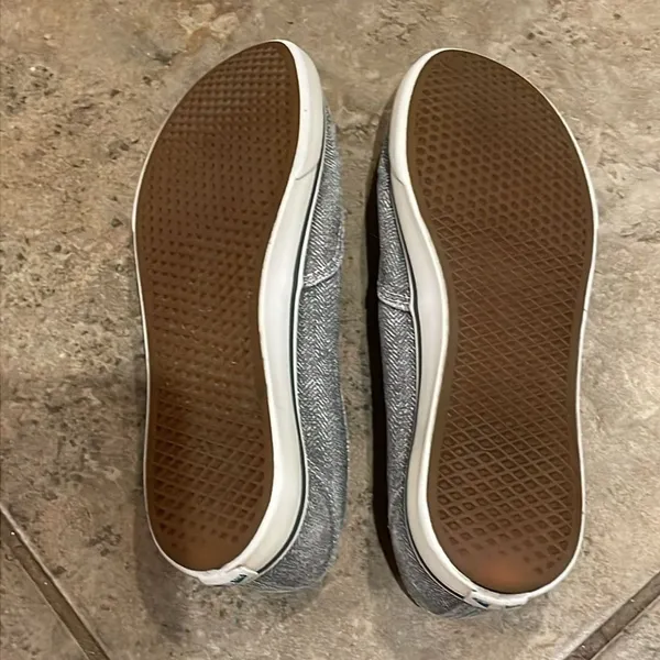 Vans Grey Pro Authentic Old Skool Skate Shoes Sneakers Unisex Size M5.5 W7 TB8C - Image 9