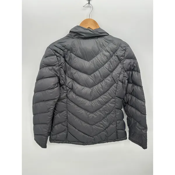 Calvin Klein Womens Packable Lightweight‎ Down Puffer Jacket Gray Small AX2 - Image 2