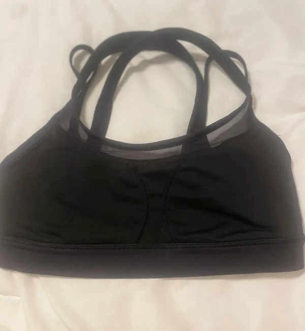 Lululemon Black Get Down Sports Bra - Image 6