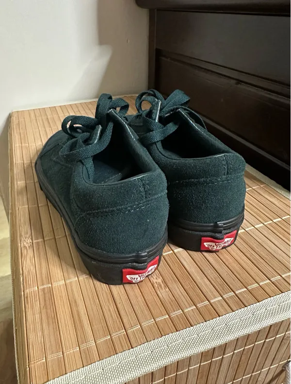 Vans Emerald Old Skool Green Suede - Image 2
