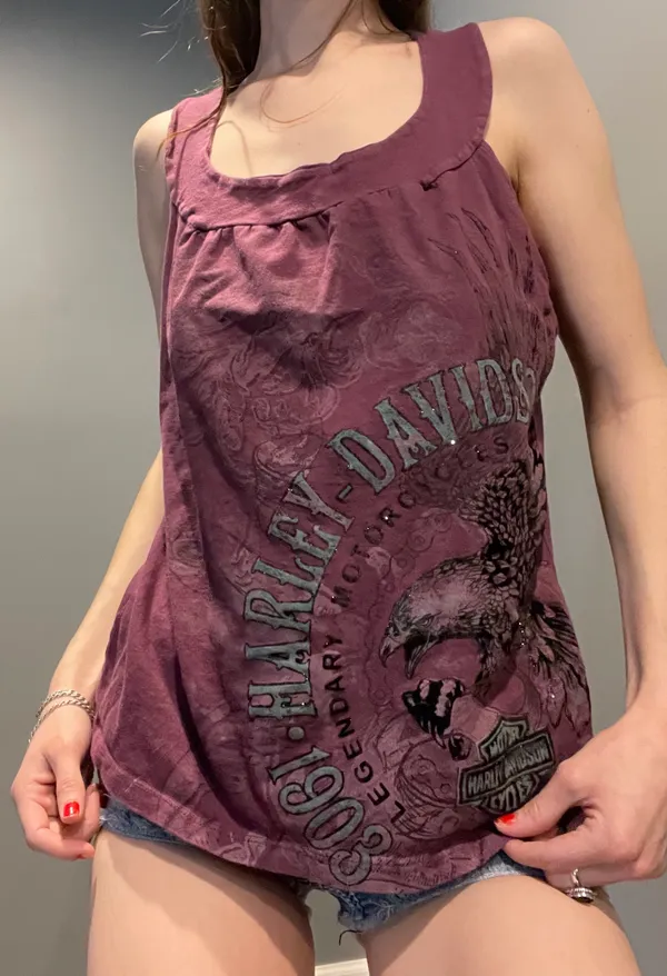 Harley Davidson tank top - Image 5