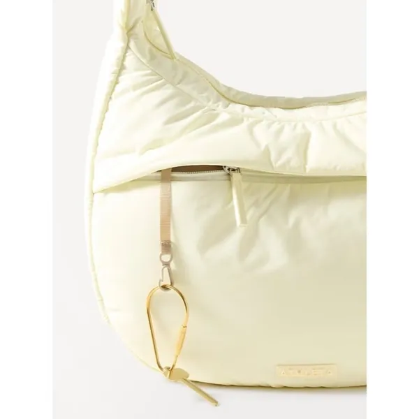 Athleta All About Medium Crossbody Hobo Bag Glow Yellow - Image 6
