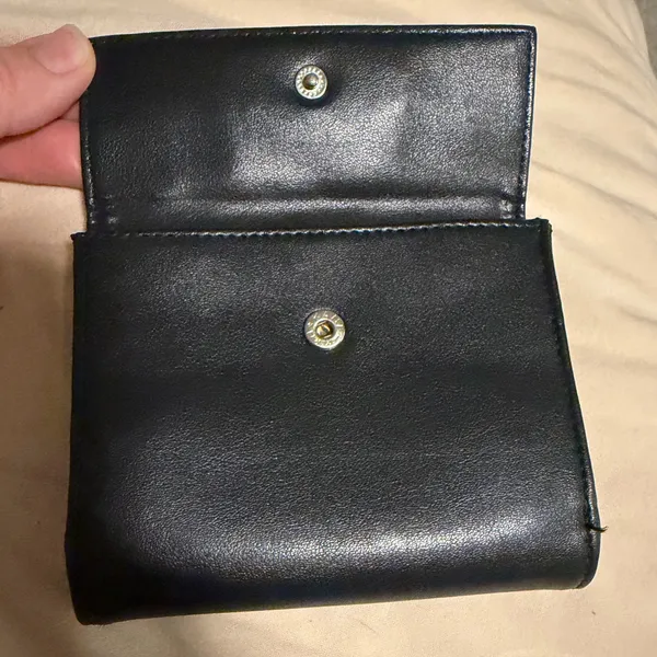 Vintage 1990’s Genuine Leather minimalist Esprit Wallet - Image 2
