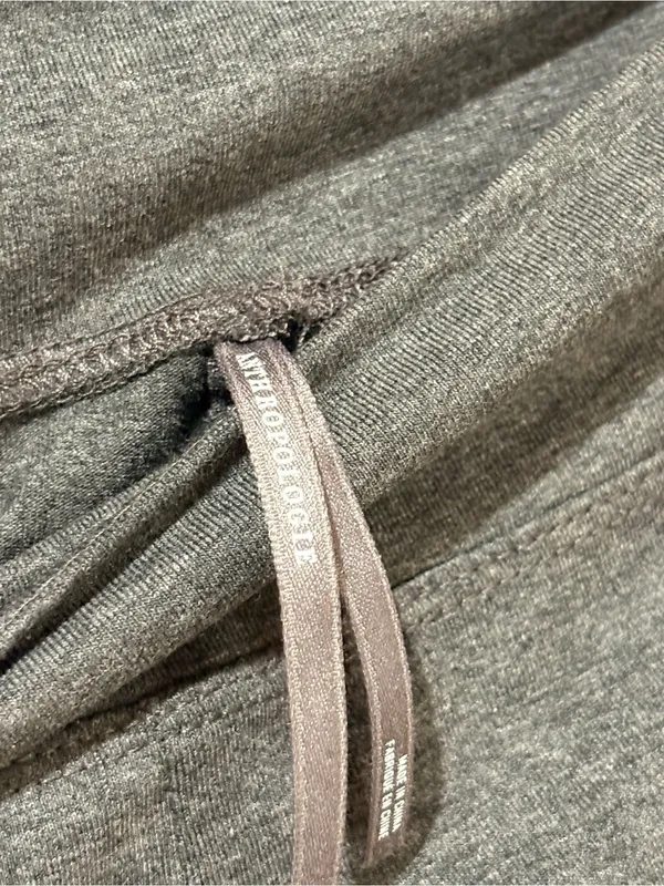Anthropologie Charcoal Gray Full-Length Leggings - Image 2