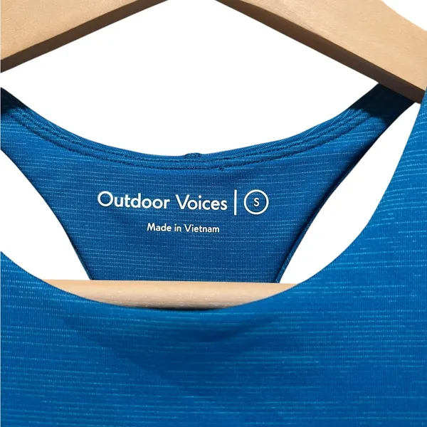 Outdoor Voices‎ Crop Top Sports Bra Techsweat Size Small - Image 5