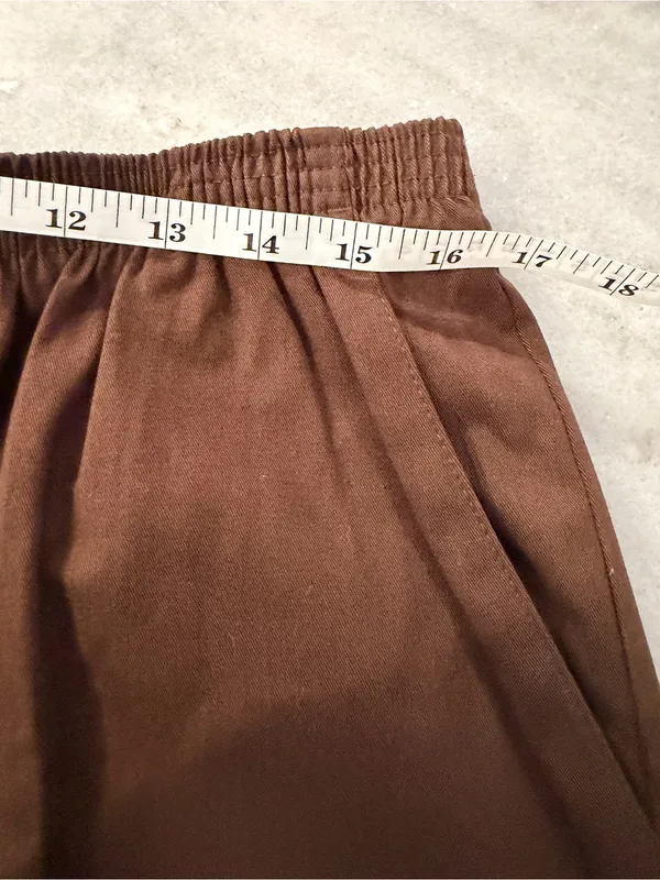 NWT Alfred Dunner Size 14 Chocolate Brown Pull On Cotton Stretch Pants - Image 10