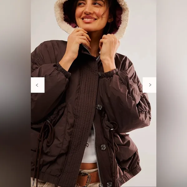 Free people Lillian Bomber size XS - Image 3