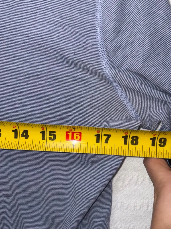 Lululemon Womens Yogini 5 Year Long Sleeve Top Size 8 Pima Cotton Lightweight - Image 6