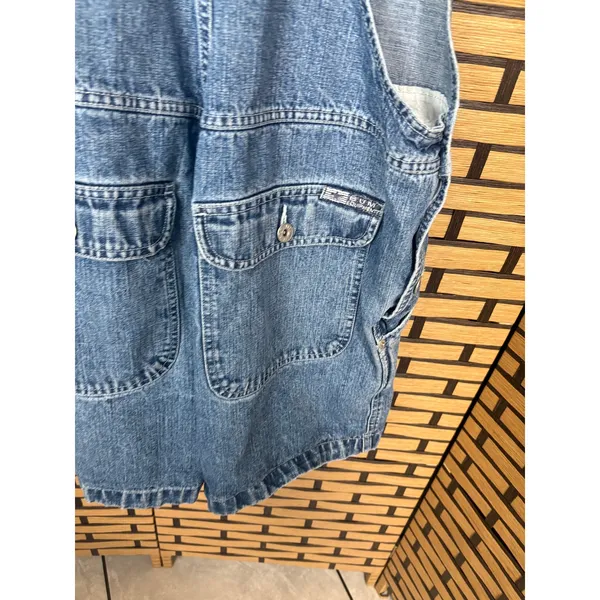 B.U.M.‎ Equipment Denim Shortalls Size XL - Image 8