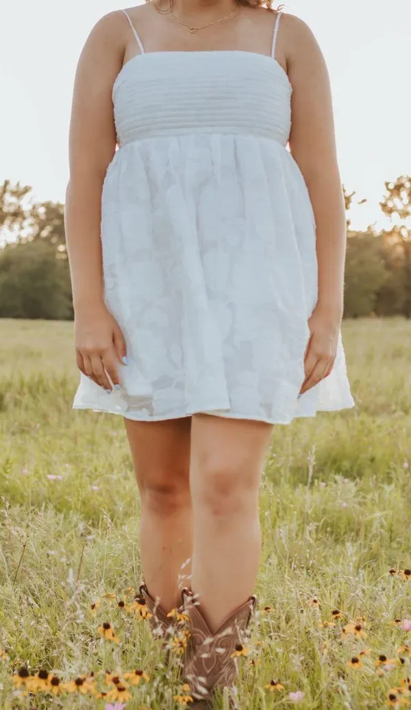 Altar'd State White Mini Dress - Image 2