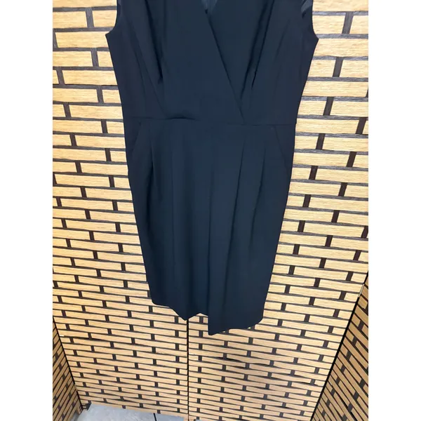 Banana Republic Black Wool Blend Dress Size‎ 4 - Image 5