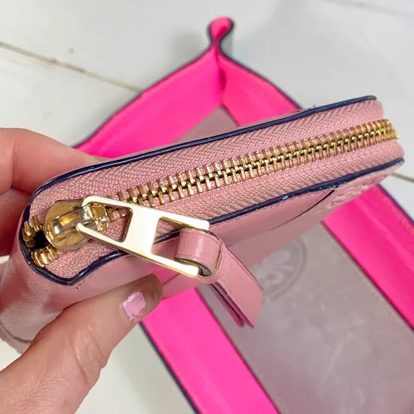 Pink Leather Puzzle Wallet - Image 8