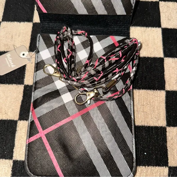 Plaid Crossbody Bag - Image 3