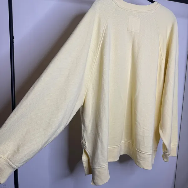 Aerie Golden Hour Glow Graphic Oversized Crewneck Sweatshirt size XL Beachy - Image 7