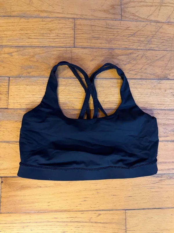 Lululemon Black Bra Sports 6 - Image 2