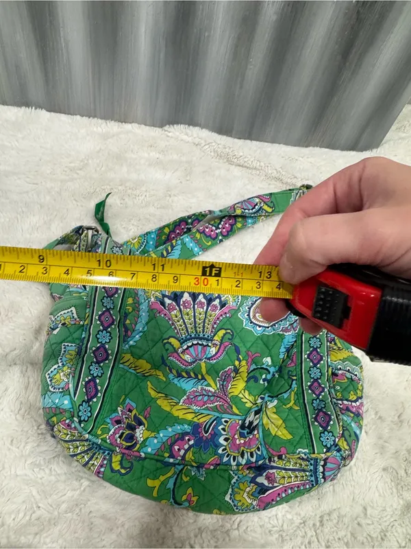 Vera Bradely Emerald Pasiley Bag - Image 9