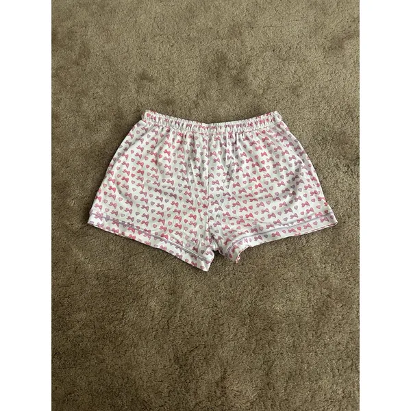 Roller Rabbit x Love Shack Fancy Disco Bow Mischa Set Pink Pajamas XS NWT - Image 10