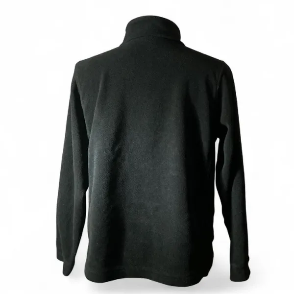 Woolrich Outdoor Fleece Zip Up Jacket Womens L Black Gorpcore Mock Neck 15056 - Image 2