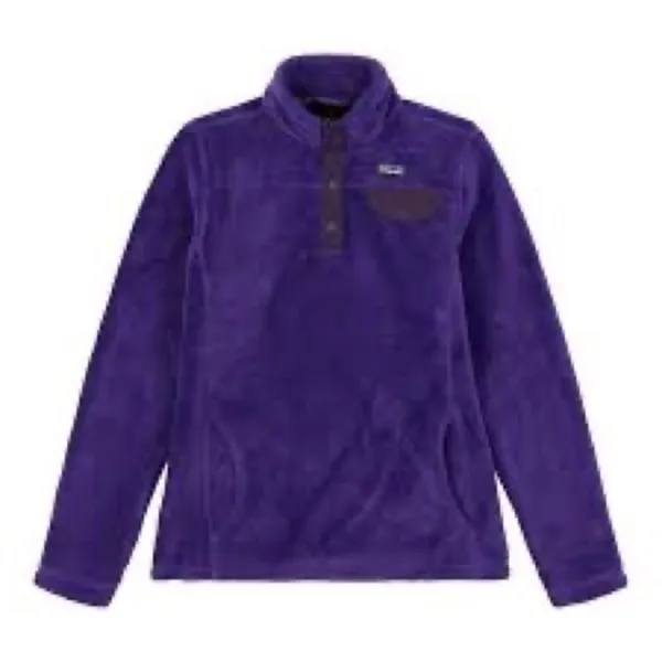 Patagonia retool snap T fleece‎ purple women’s medium - Image 8