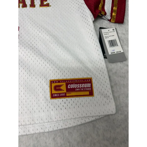 Iowa State Cyclones Womens‎ Colosseum Treasure Football Jersey Medium NWT - Image 2