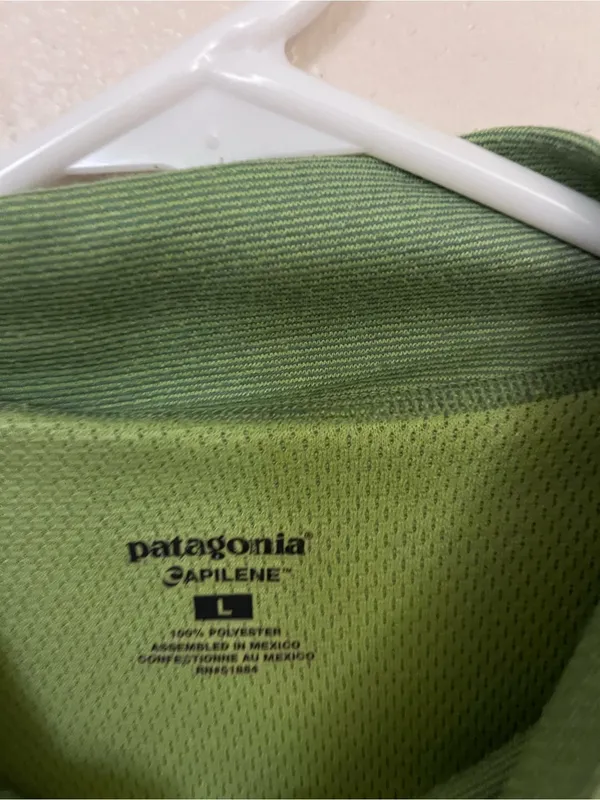 Patagonia Capilene Midweight Zip-Neck women's base layer top size large - Image 2