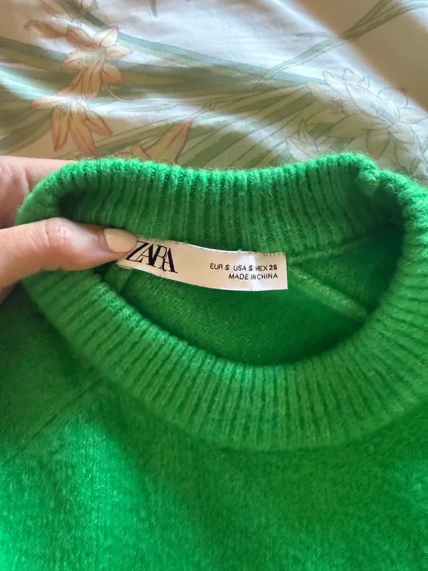 ZARA Green Sweater - Image 2