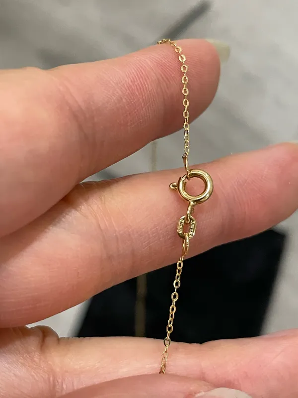 TJ Maxx 14K Gold Necklace - Image 4