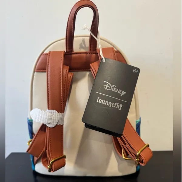 *Loungefly Disney Peter Pan Wendy and Mermaid Lagoon Mini Backpack - Image 4