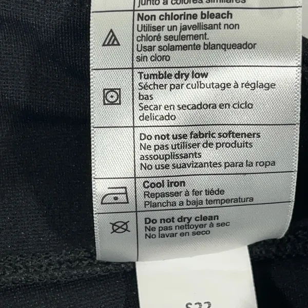 Carhartt Fitted Workwear Capri Leggings Heavyweight Women Sz L Black‎ New A66 - Image 7