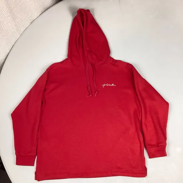 Victoria’s Secret PINK Fleece Bling Hoodie Large - Image 3