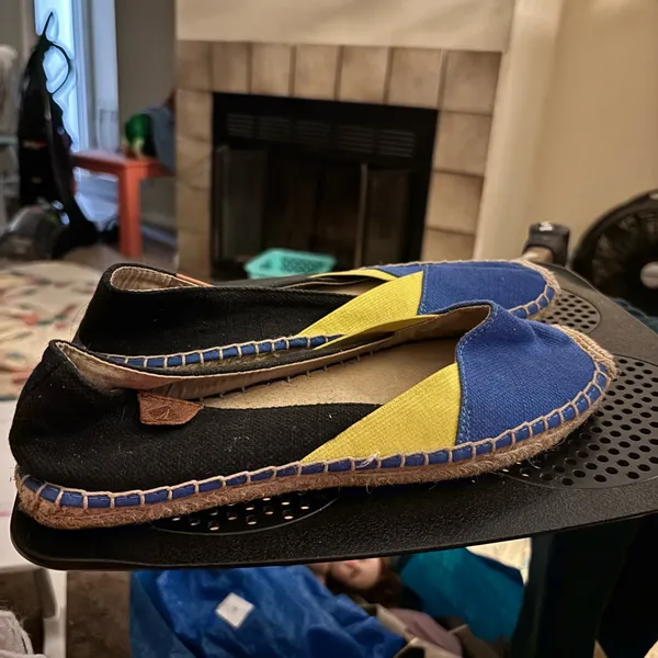 Sperry blue and black loafers size 8 - Image 3