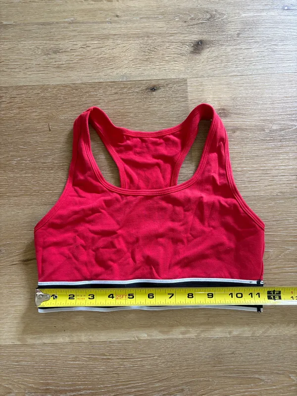 Red Alphalete Sports Bra - Image 2