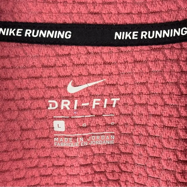 Nike Running Dri Fit Element Sphere 1/4 Zip Stretch Top, Size Large - Image 3