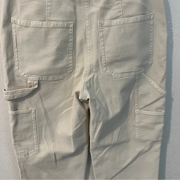 Aritzia Wilfred Free Brennan Pant Light Birch Stretch High Rise Carpenter‎ - Image 7