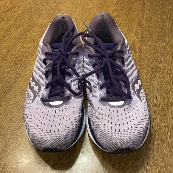 Saucony Ride 13 Running Shoe- Women’s size 10‎ in purple - Image 3