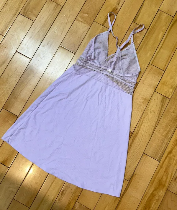 Small Night Gown Purple - Image 4