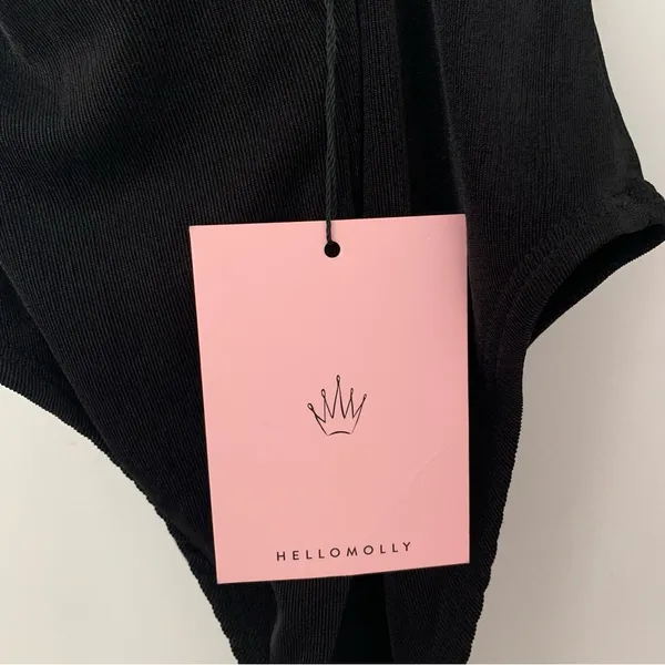 Hello Molly Welcome To New York Black Bodysuit - Image 10