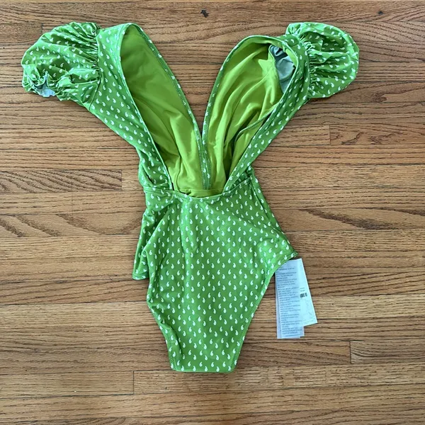 Shani Shemer Avocado Sleeved One piece Green Size XS - Image 4