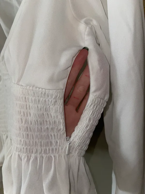 WAYF white blouse - Image 4