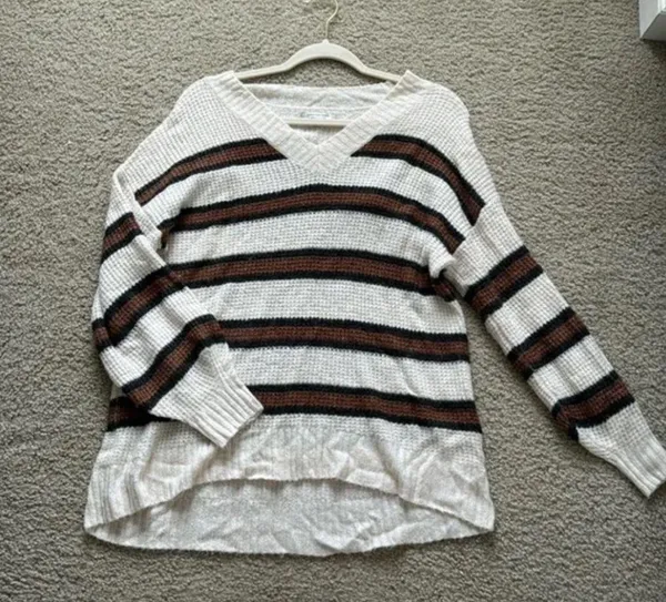American Eagle Outfitters Stripped Sweater - Image 2