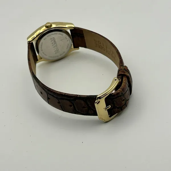 Kenneth Cole Reaction Gold-tone Mother Pearl Dial Women’s Watch Working - Image 5